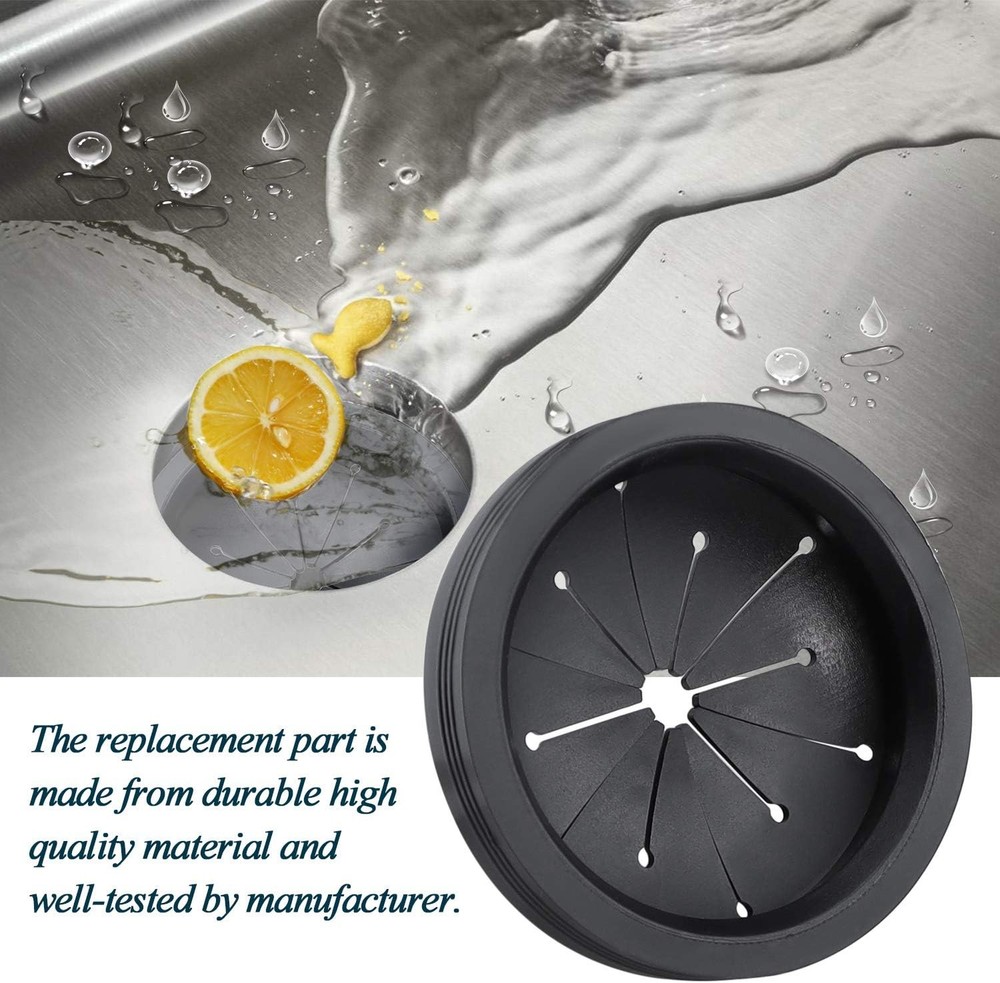 Rubber Garbage Disposal Splash Guards & Sink Stopper 4-Piece Set