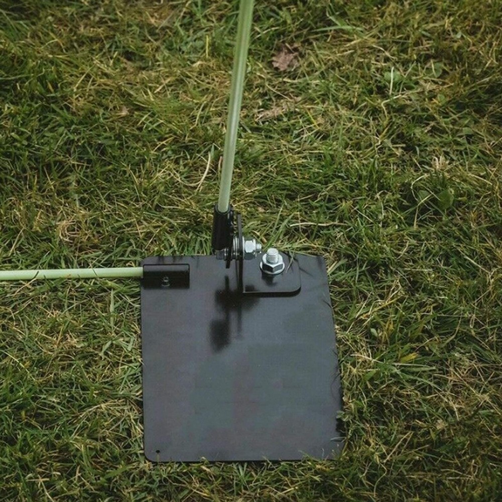 Amy Sport Golf Practice Plate Swing Plan Trainer Alignment Stick Holder Durable