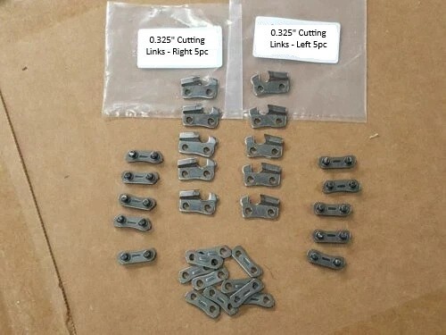 20pc x 0.325" Type 20 21 22 *Solid Carbide* Chainsaw Link Repair Set