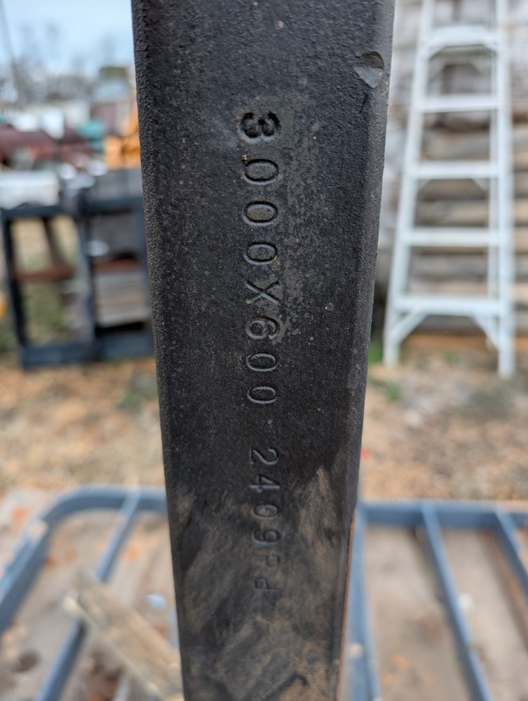 4ft Class 4 Heavy Forks - Forks Only - 3000x600