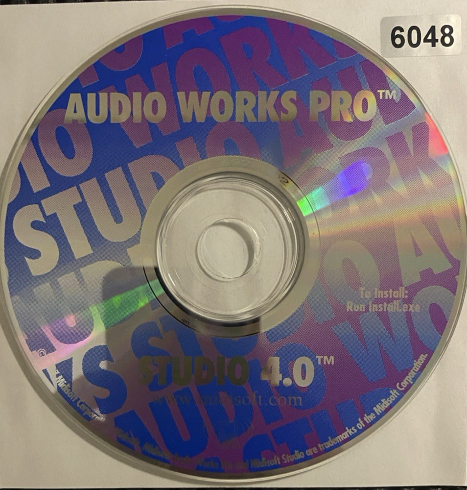 VINTAGE SOFTWARE | AUDIO WORKS PRO STUDIO 4.0 | BY MIDISOFT.COM