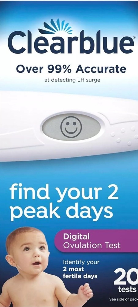Clearblue Digital Ovulation Test - 20 Tests EXP 11/30/2025 +