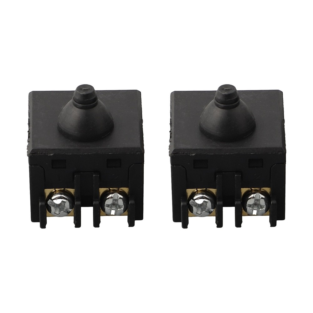 2PCS Replacement Push Button Switch For Angle Grinder 100 Polisher Accessory--