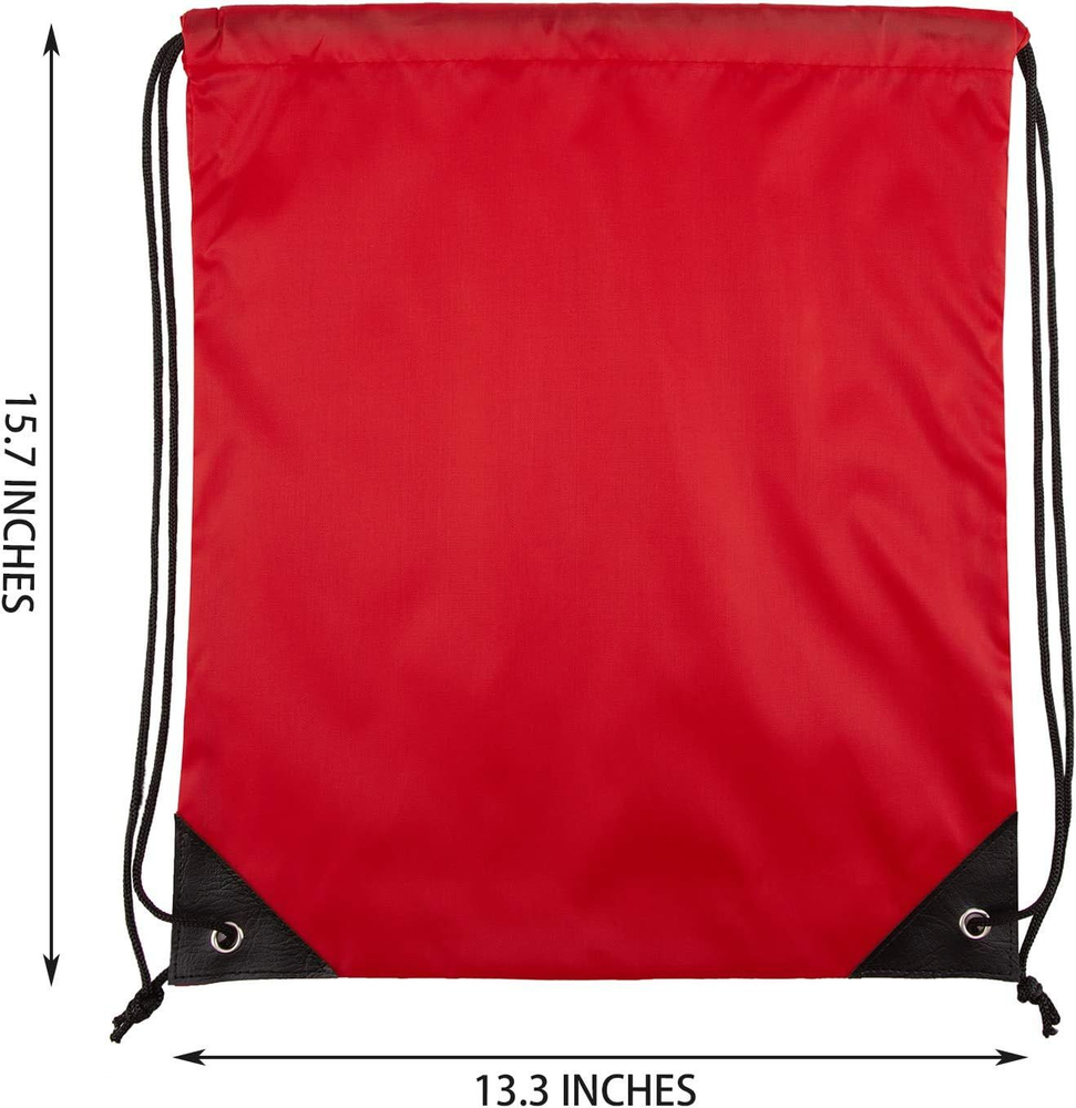 Vorspack Drawstring Backpack 20 Pieces for Party Gym one-size, Multicolor