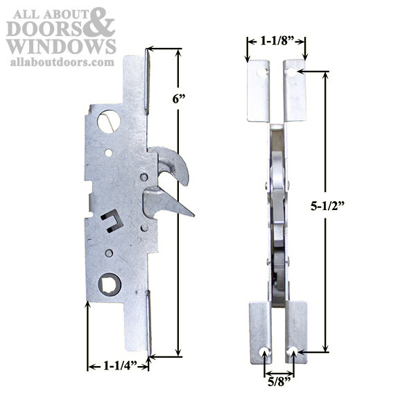 Pella Vent Panel Lock For Sliding Doors 927 Proline Single Point Lock