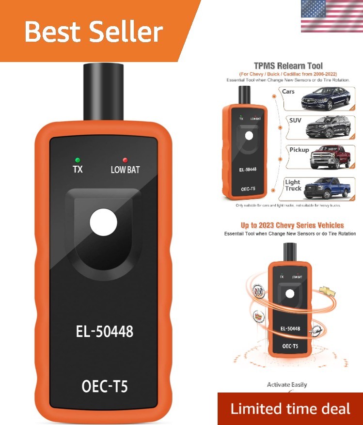 Efficient TPMS Relearn Tool - 2023 Edition for Seamless Tire Pressure Management