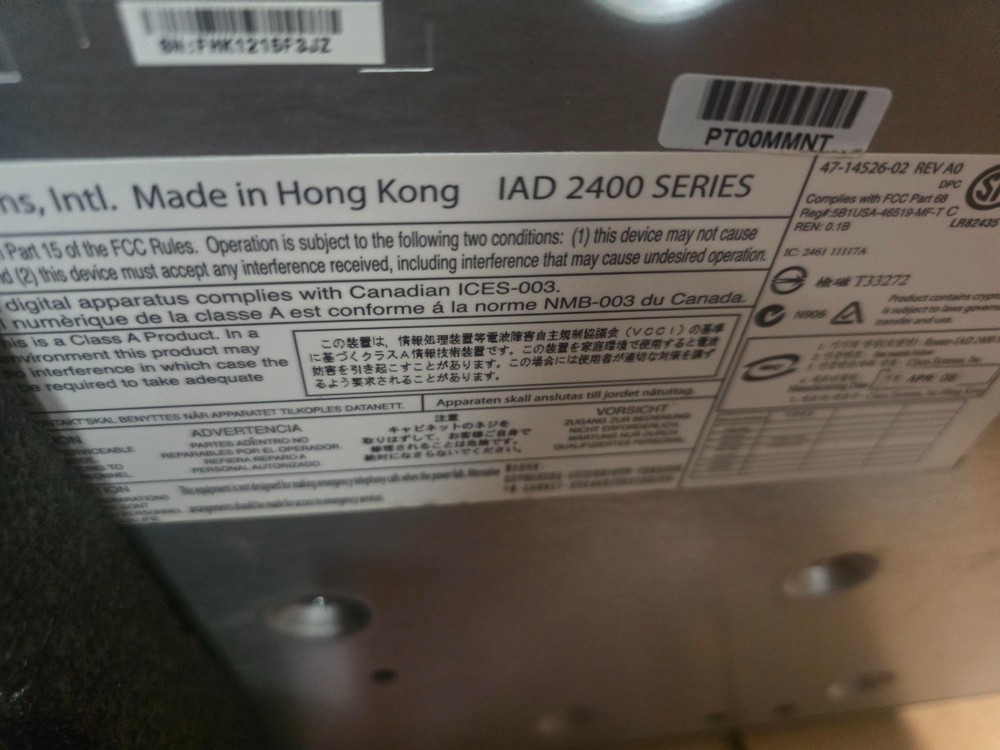 Cisco IAD2430 Series Integrated Access Device new open box