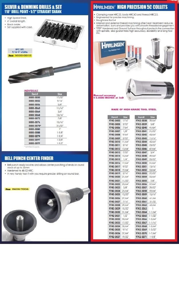 9742-3023 3/8" High Precision 5C Collet