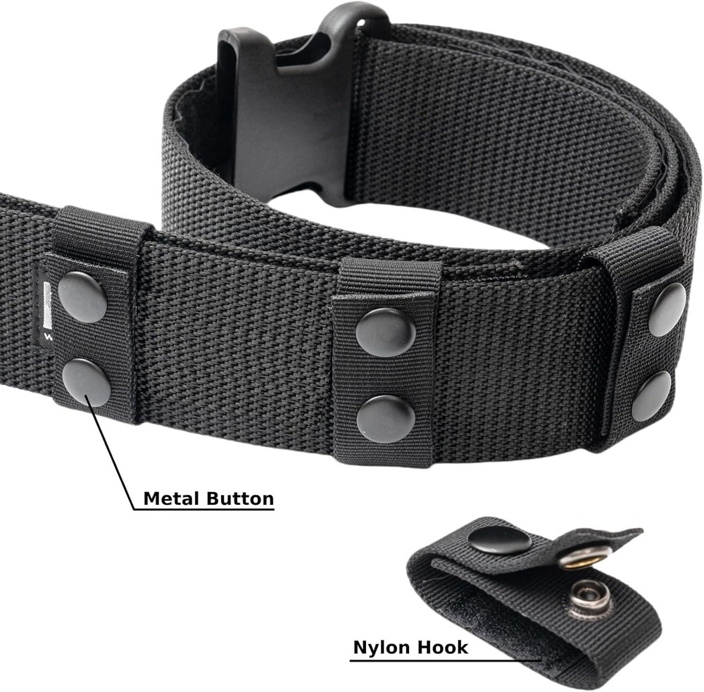 Multi-Functional Tactical Belt Loop Keepers - Snaps for Professionals, Pack of 4