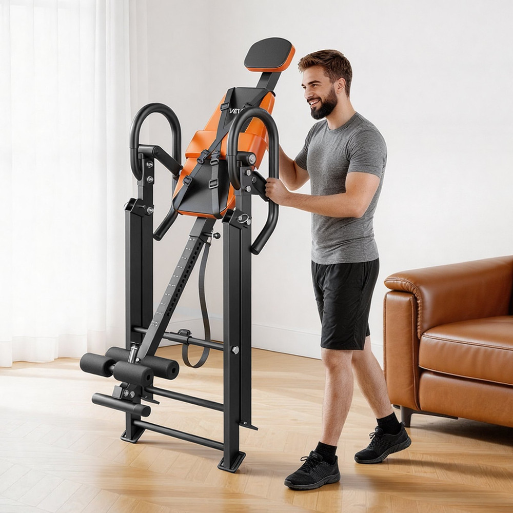 Inversion Table 300lb Capacity Back Stretcher Adjustable Decompression