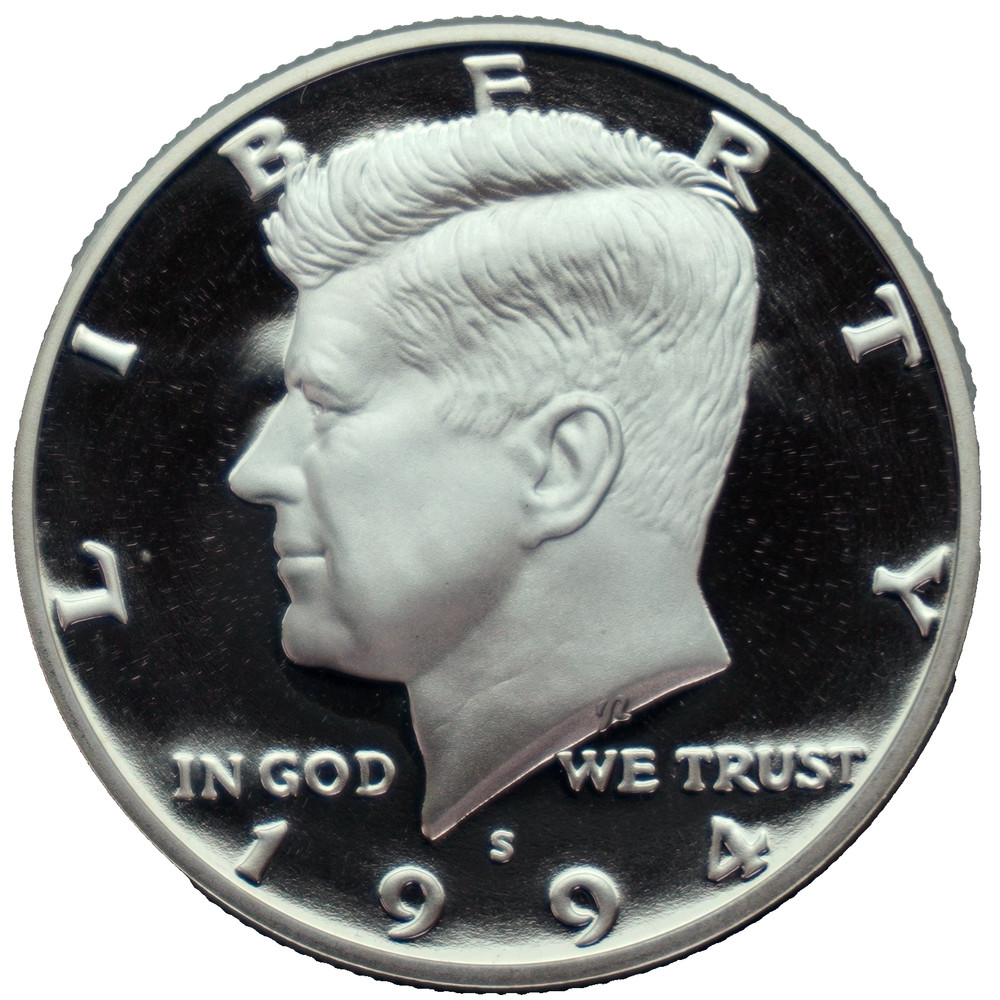 1994-S Proof Kennedy Half Dollar