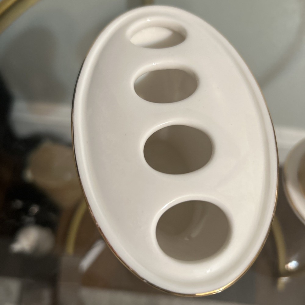 Croscrill home ceramic toothbrush holder