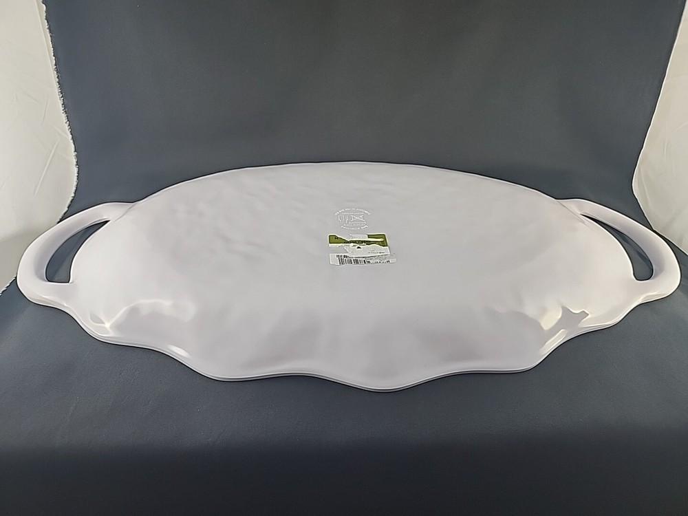 Soho Loft Melamine Floral Serving Platter *NWT*