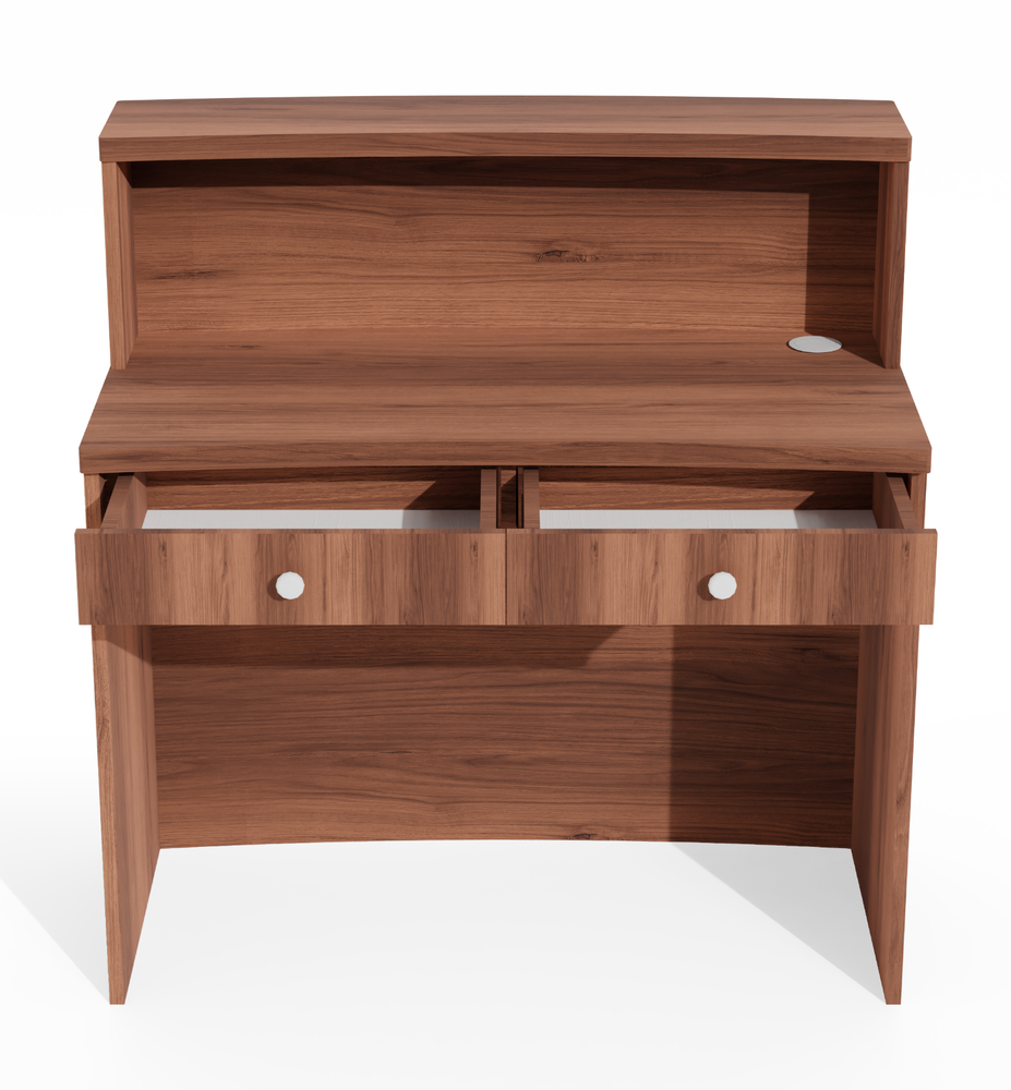 Reception Desk Counter Top, Laminate Desktop, Standing Front Table for Salon Spa