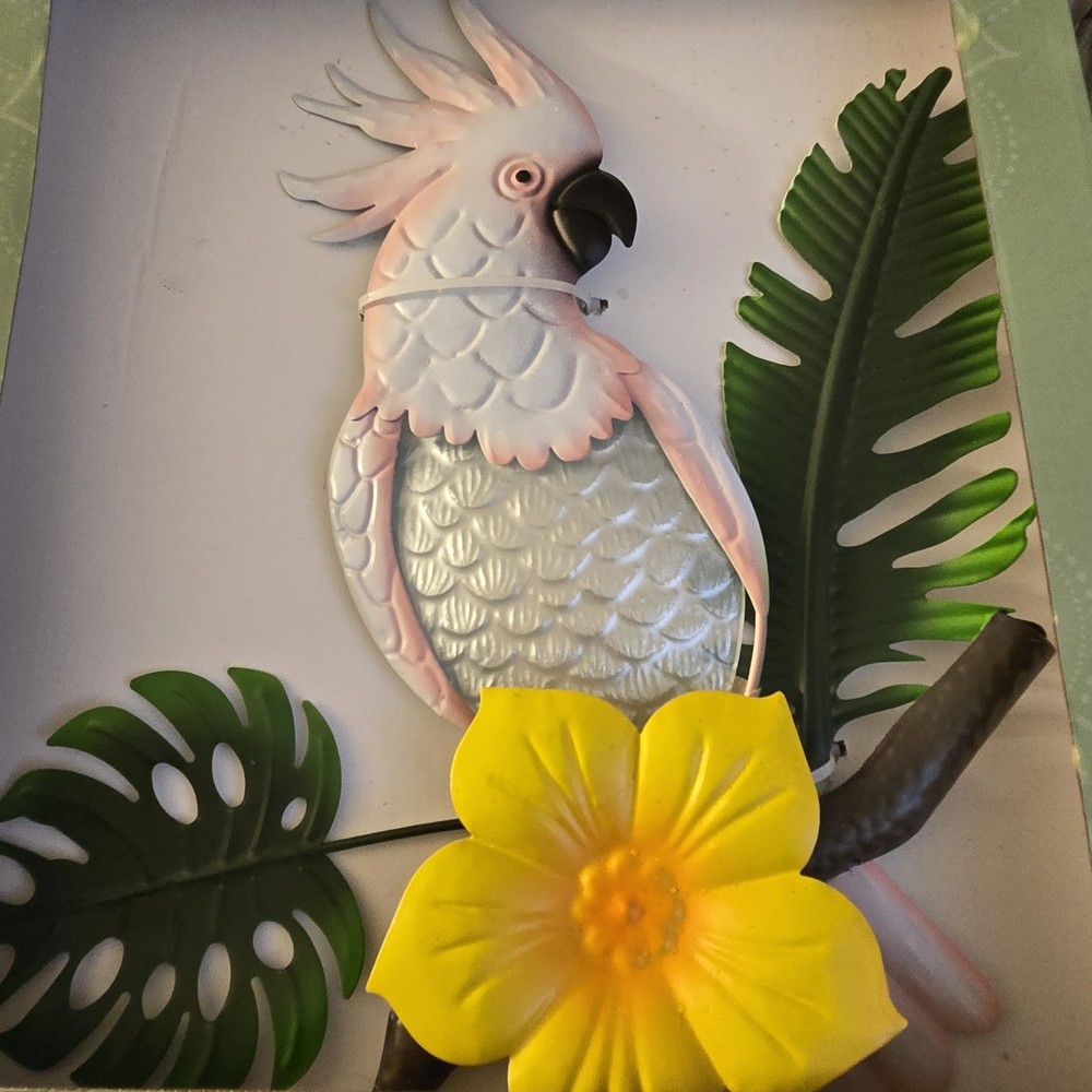 Parrot Wall Decor 18"
