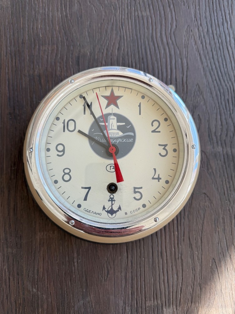 Genuine Soviet Navy-issued marine Chronometer