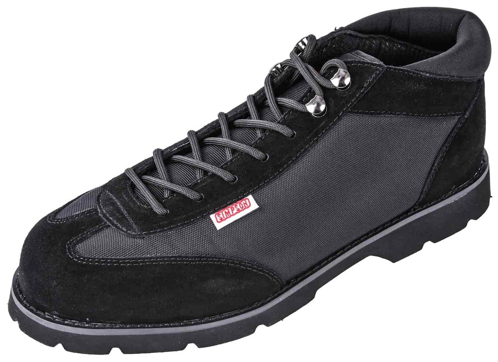 Simpson 57120BK Crew Shoe Black Size 12