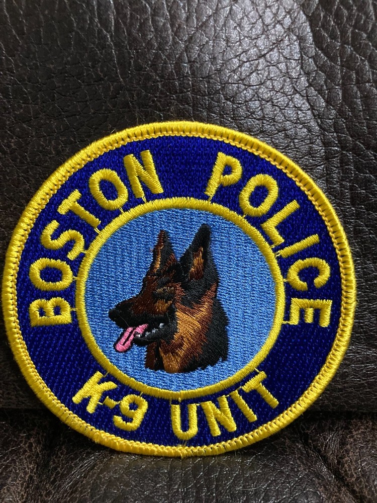 Boston Police K9 Unit Police Patch