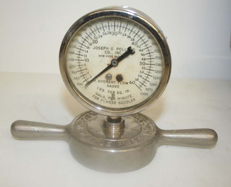 Pollardwater Fire Hydrant Flow WATER Pressure Gauge Kit set