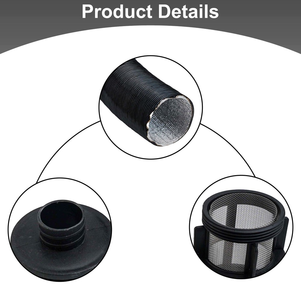 Custom Fit 25mm Duct Pipe Designed for Air Diesel Parking Heating Needs