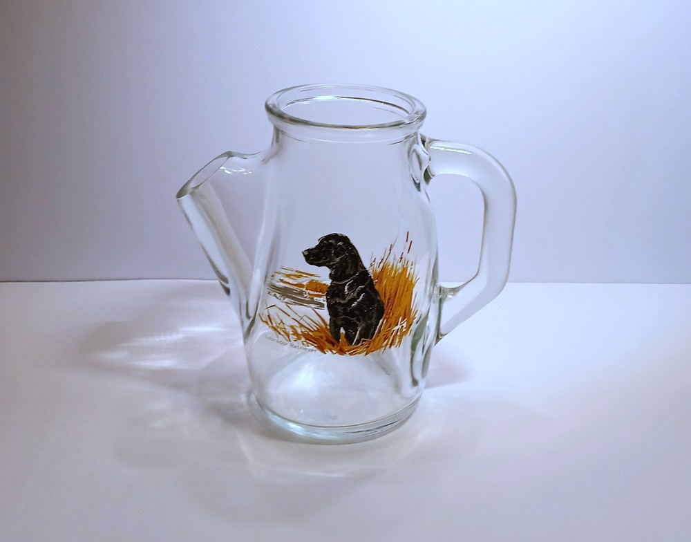 WESTMORELAND SNUB GLASS PITCHER