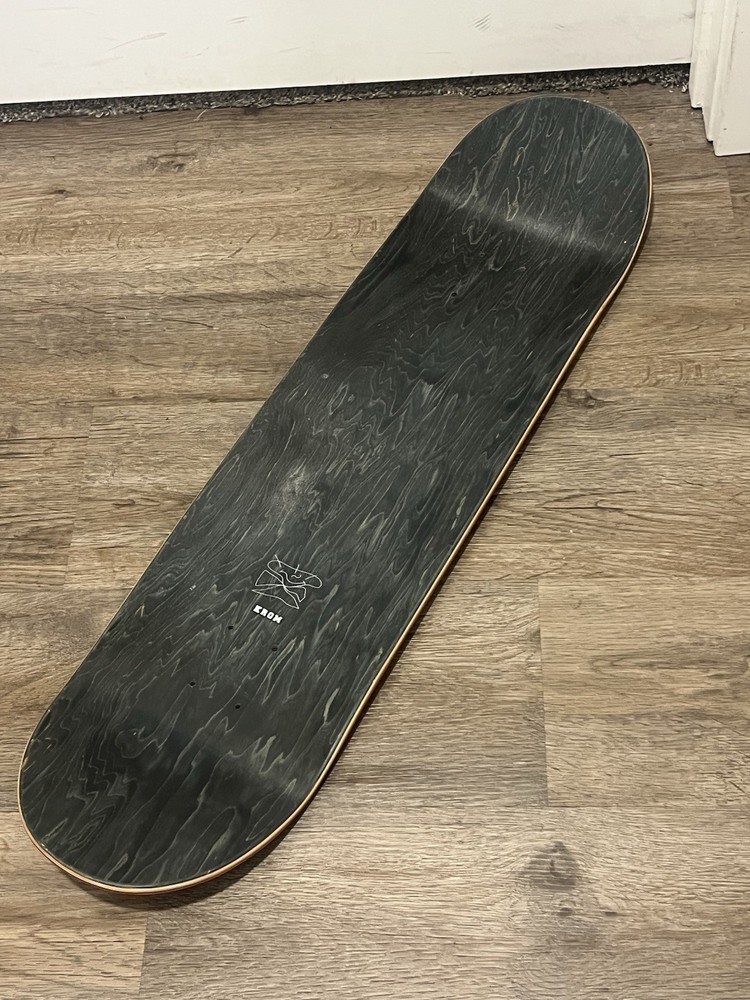 Krom Skateboard Deck Kamo Camo Orange Green