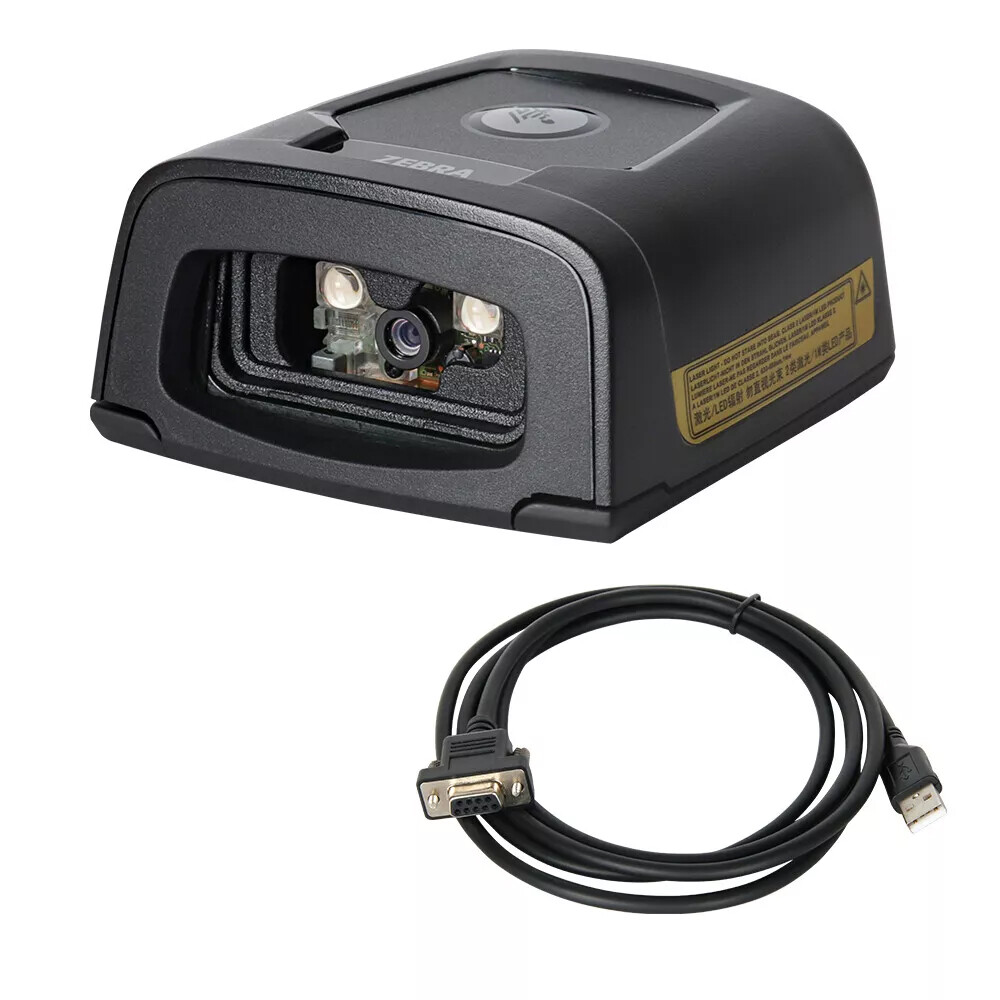 Zebra Motorola DS457-SR20009 Fixed Mount 1D 2D Barcode Scanner with USB Cable