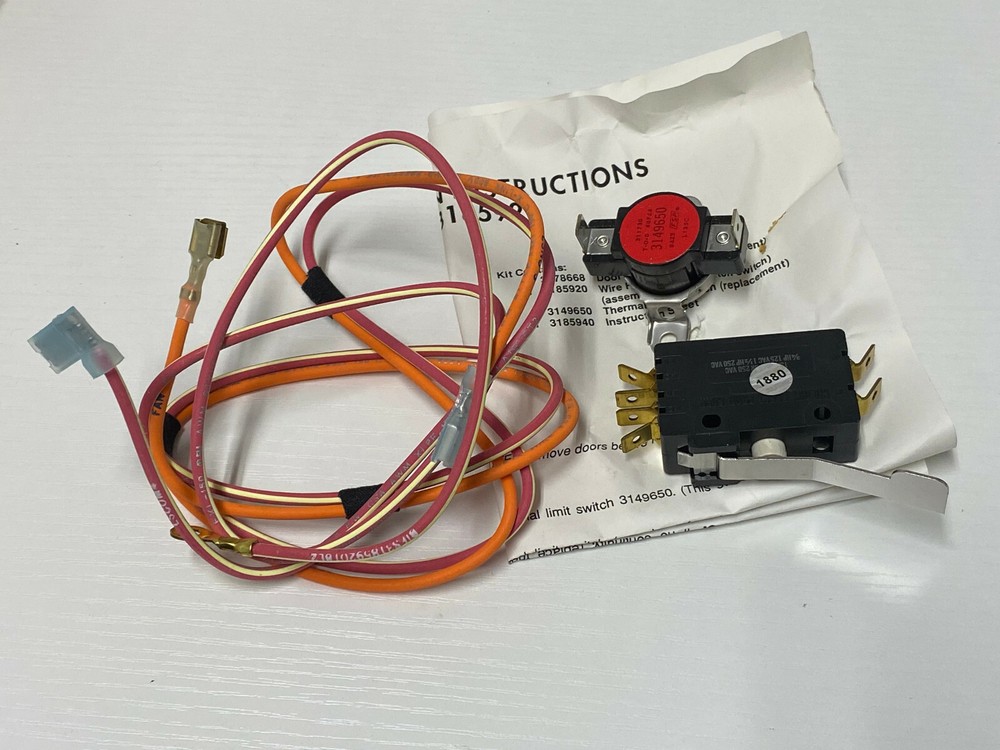 OEM Whirlpool Switch-Lmit Kit 3185921