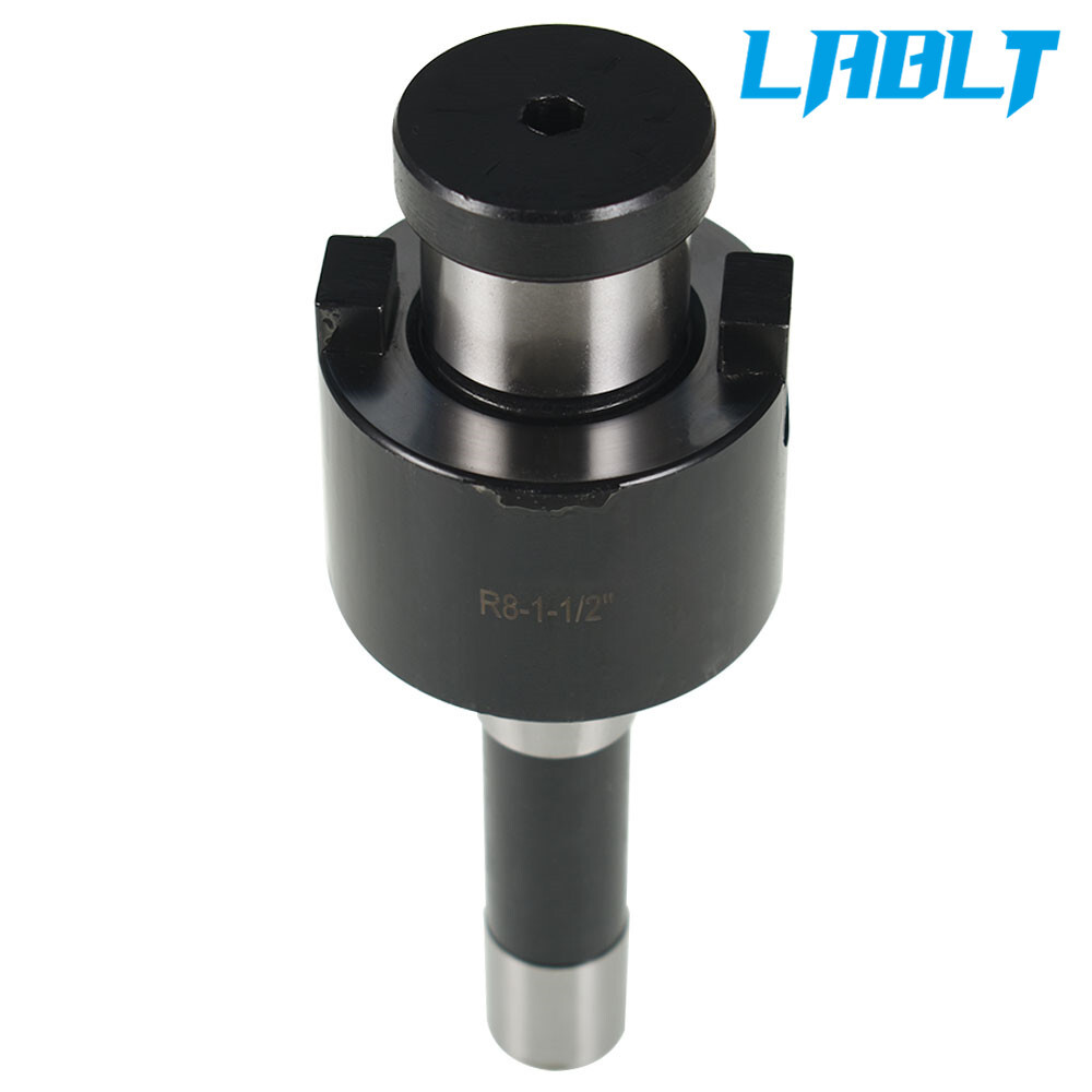LABLT 1-1/2" R8 Shank Shell Milling Arbor Adapter Holder For Bridgeport Machine