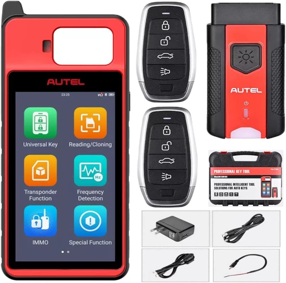 2025 Autel MaxiIM KM100 Key FOB PROGRAMMING Tool 60s Key Generation IMMObilizer
