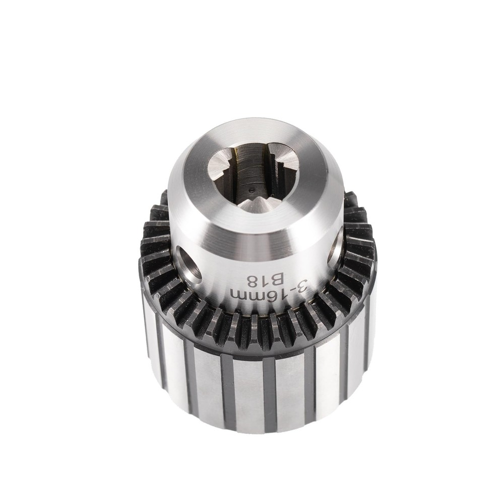 5/8 Heavy Duty Drill Chuck with MT2 Arbor 3/8-16 Drawbar Thread - Includes K...
