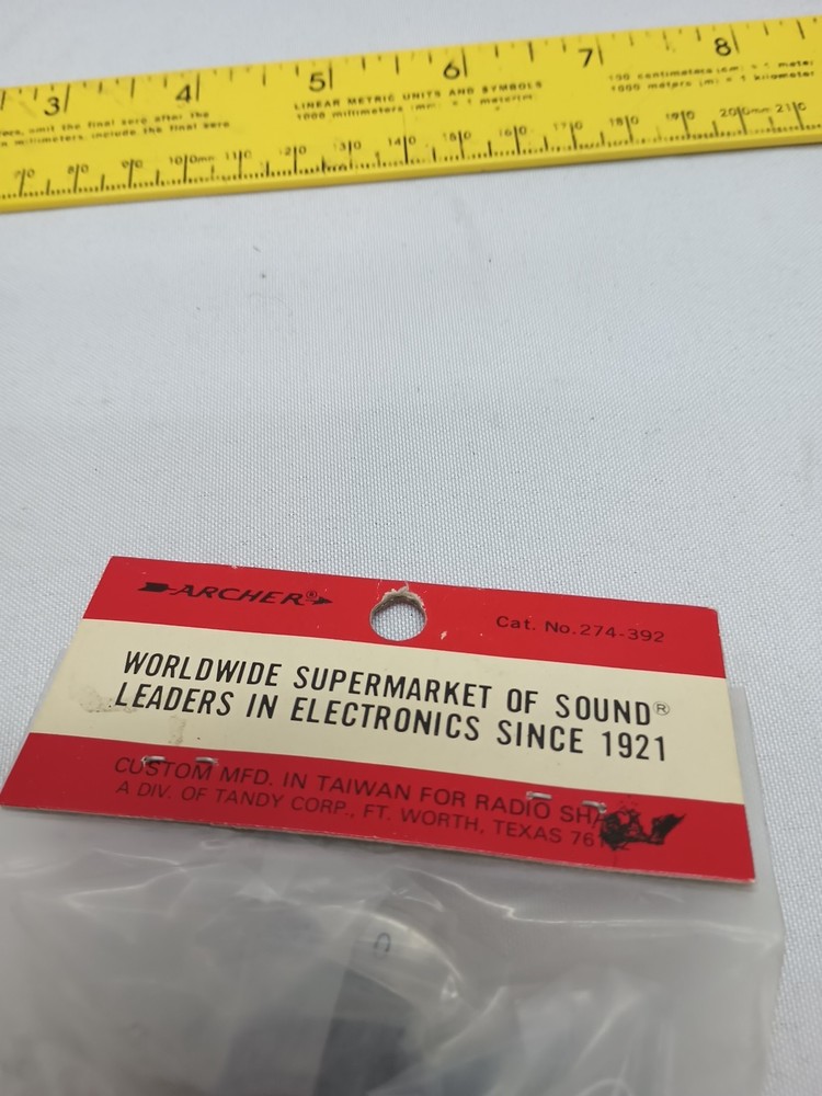 Archer 274-392 Communication Type Knobs (Pack of 3)