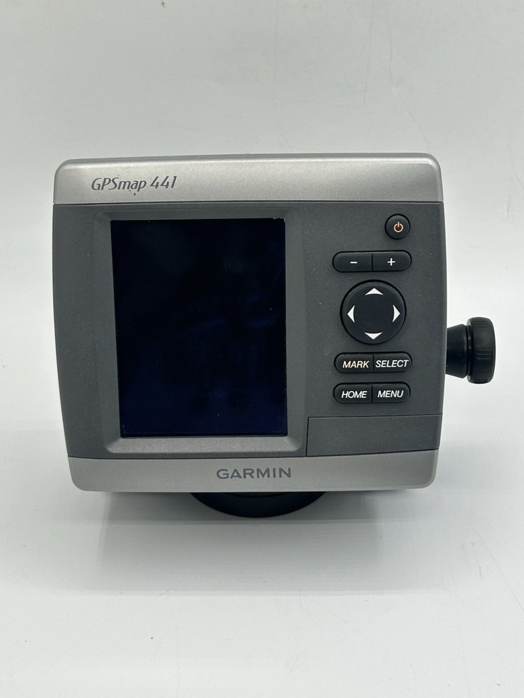 GARMIN GPSMAP 441 CHART PLOTTER FISHFINDER MARINE GPS DISPLAY w Cover