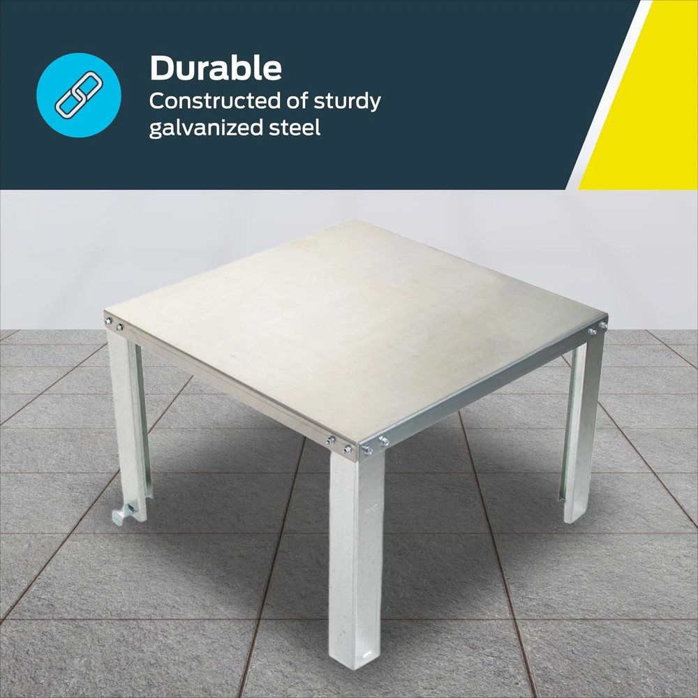 QuickStand 24 Inch Water Heater Stand Up to 100 Gal Unassembled