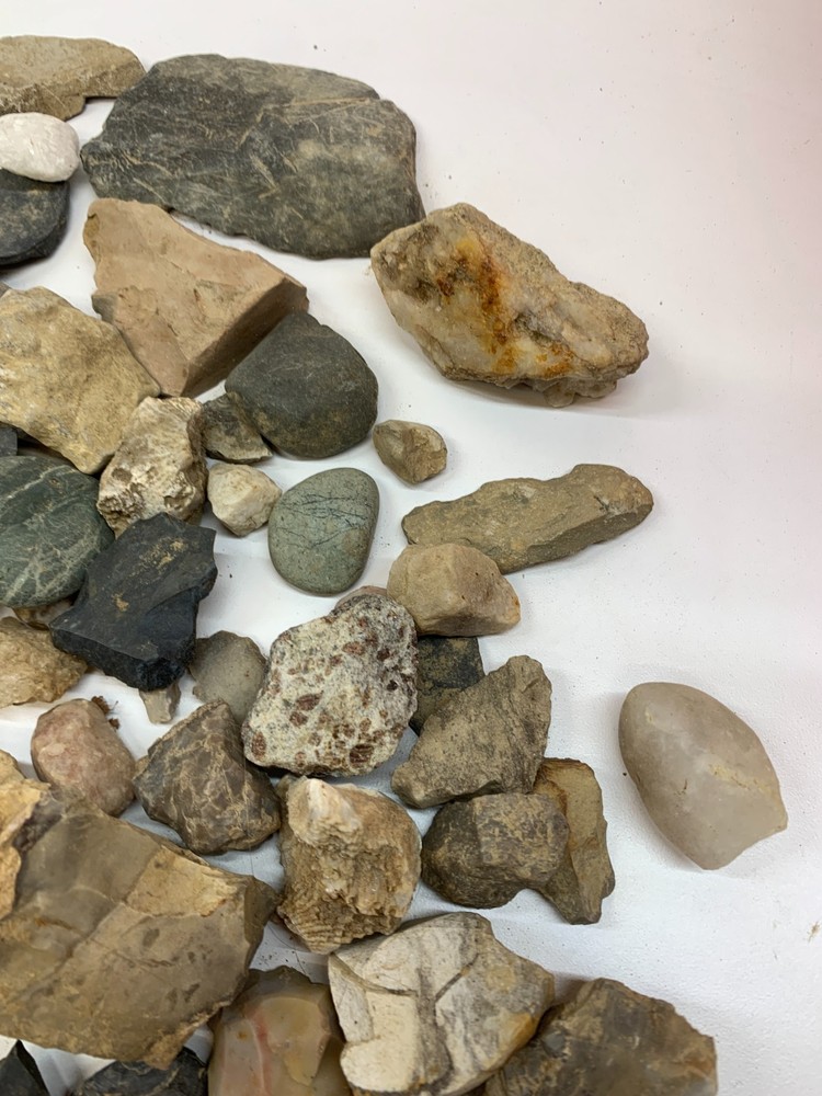 Rocks Mixed Group Assorted Sizes and Kinds A Little Almost 4 Pounds (Group #6)
