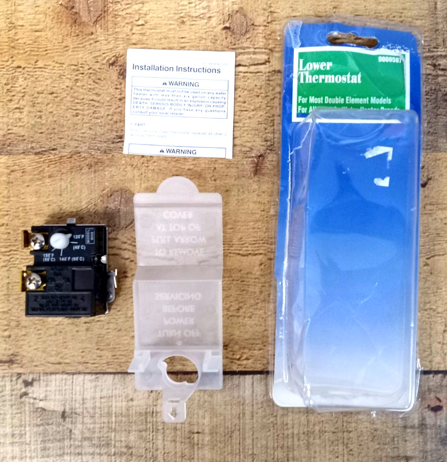 9000507045 Lower Thermostat For Most Double Element Models/Electric H20 Heaters