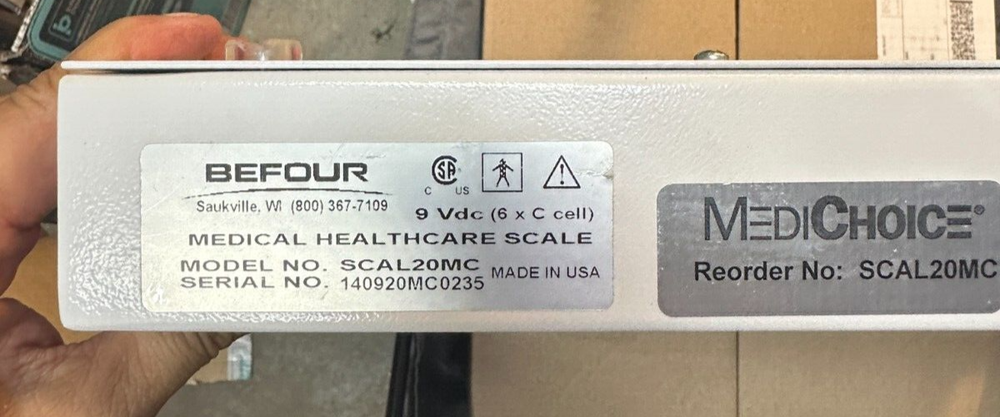 Befour Scale SCAL20MC MediChoice (#1)