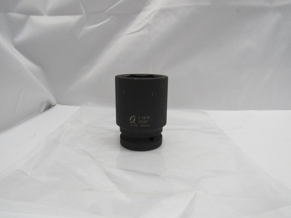 Sunex Tools 558D Sunex 558d 1" Drive Deep 6 Point Impact Socket 1-3/16"