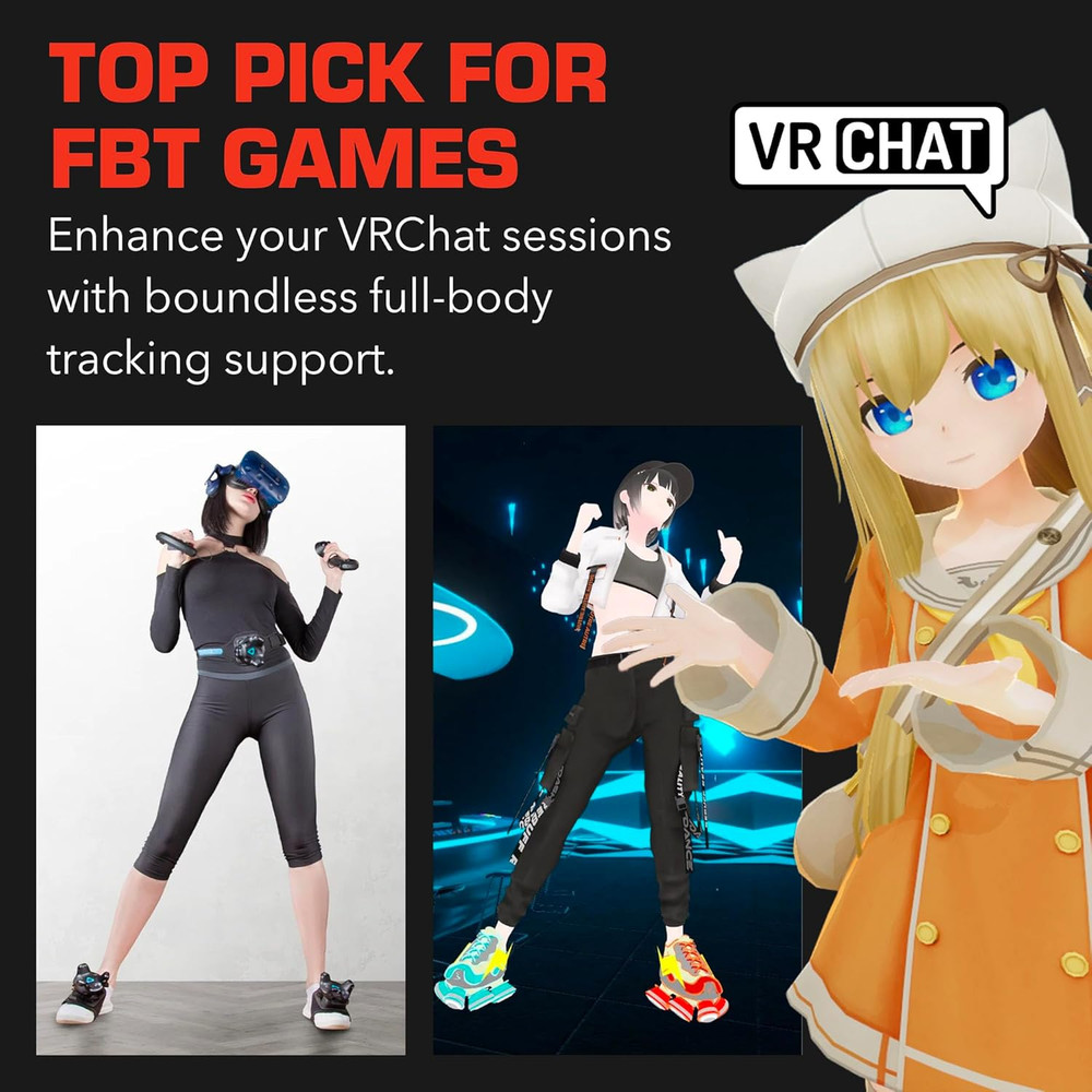 Trackstrap plus Vive Ultimate Tracker Straps – Compatible for Vive Tracker 2.0,