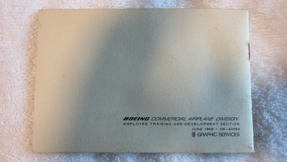 BOING 747 REFERENCE MATERIALS