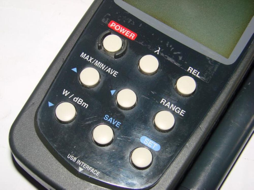HIOKI 3664 Optical Power Meter W/ 9742 Beam Laser Optical Sensor