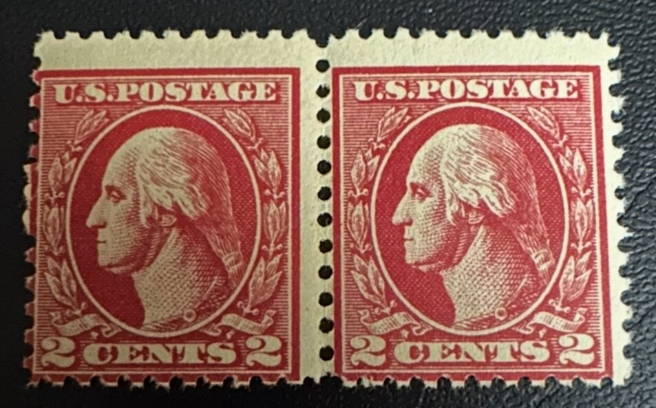 US Stamps #527 Mint NH/H 2¢ Washington