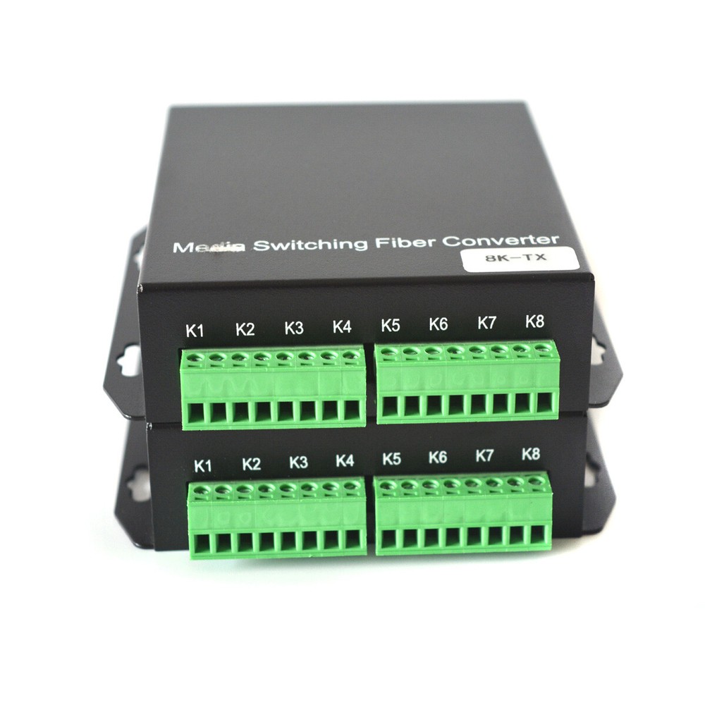Contact Closure over Fiber Optic Transmitter Receiver for Access Control System