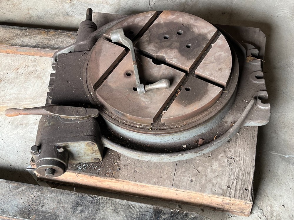 16" HORIZONTAL ROTARY TABLE, USA, USED