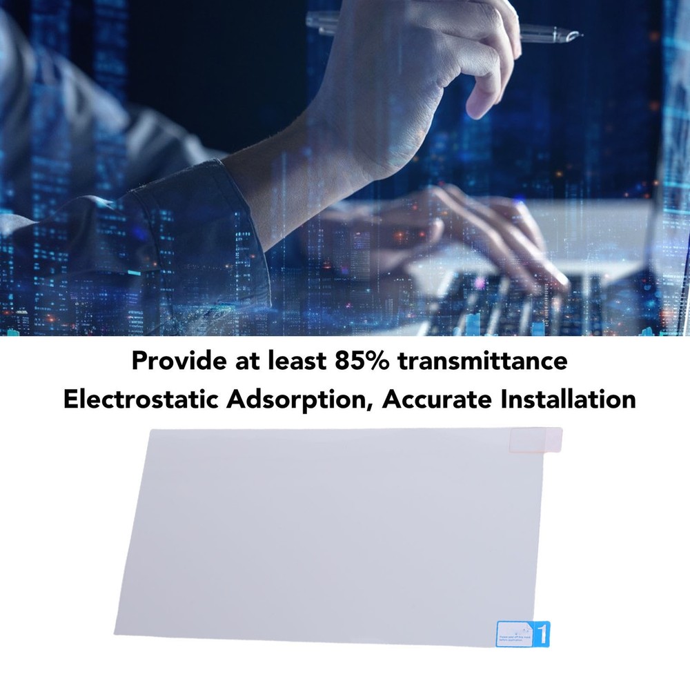 High-Quality 16:9 Aspect Ratio Screen Protector for Comfortable Work Sessions
