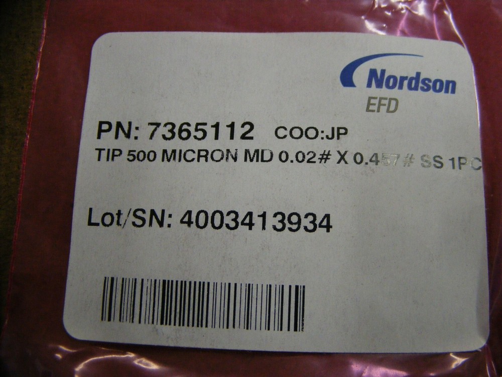NORDSON EFD 7365112 Tip Nozzle 0.5