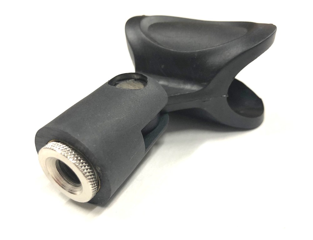 (4) Pack Big Plastic mic clips holder for microphone stand (NEW)