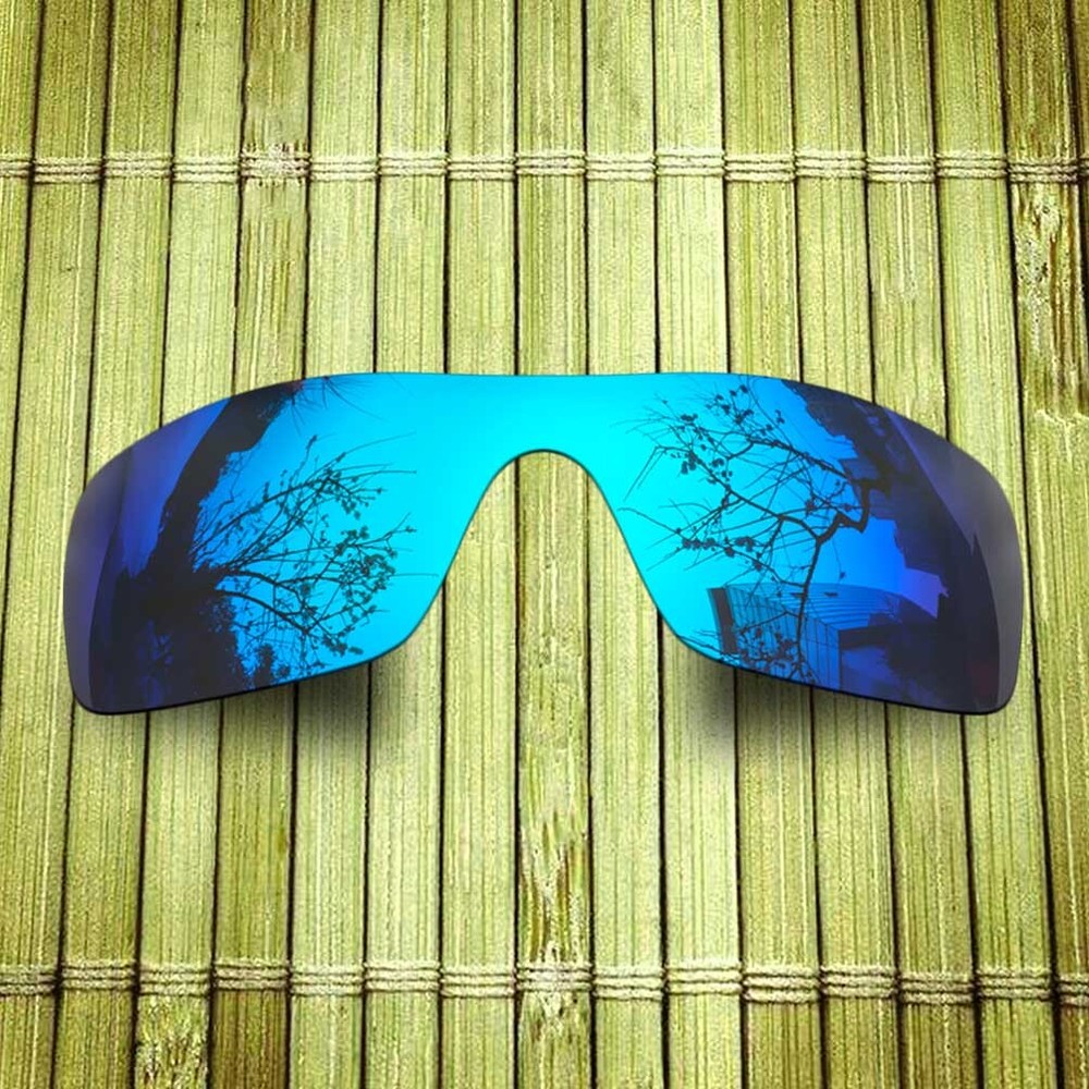 US Ice Blue Replacement Lenses for-Oakley Batwolf OO9101 Polarized