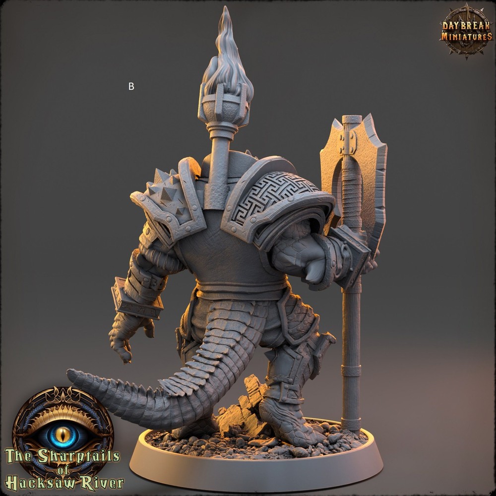 Crocodilian | DayBreak Miniatures