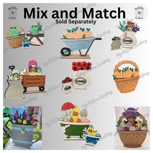 Veteran's Day Poppies Interchangeable Basket Insert